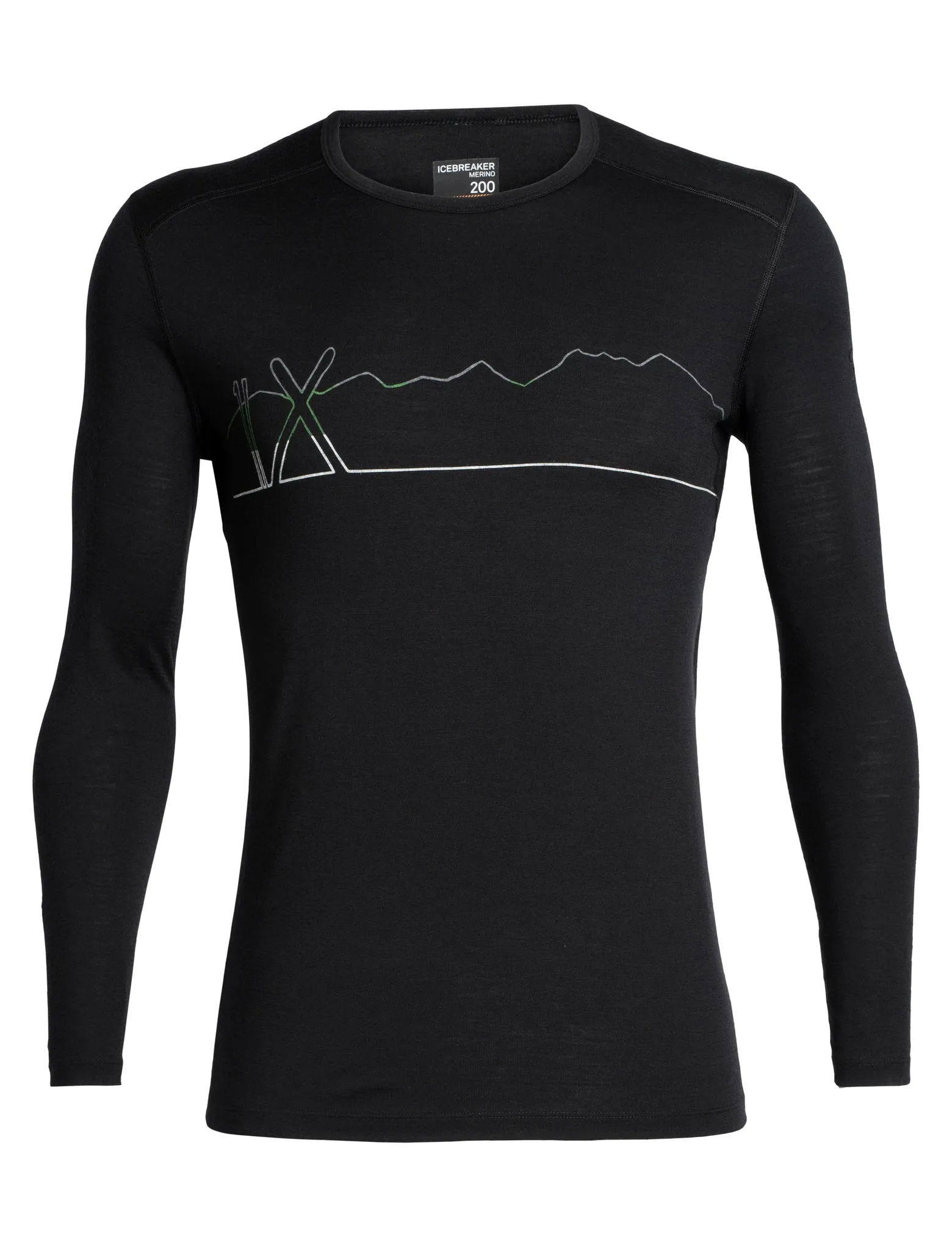 200 Oasis LS Crewe Single Line Ski - Men's|-|Haut à manches longues et col rond 200 Oasis Line Ski - Homme