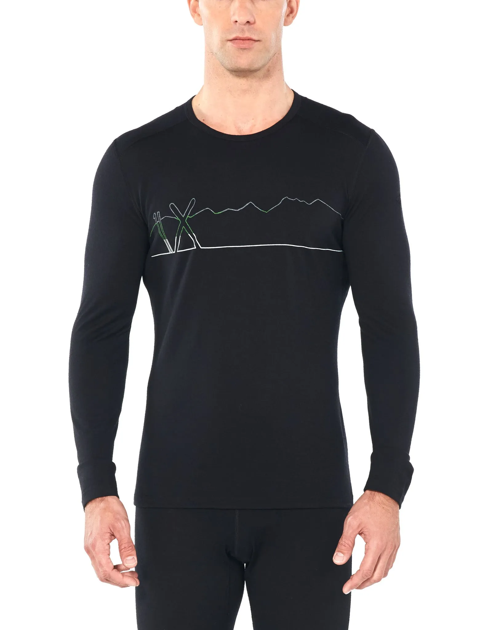 200 Oasis LS Crewe Single Line Ski - Men's|-|Haut à manches longues et col rond 200 Oasis Line Ski - Homme