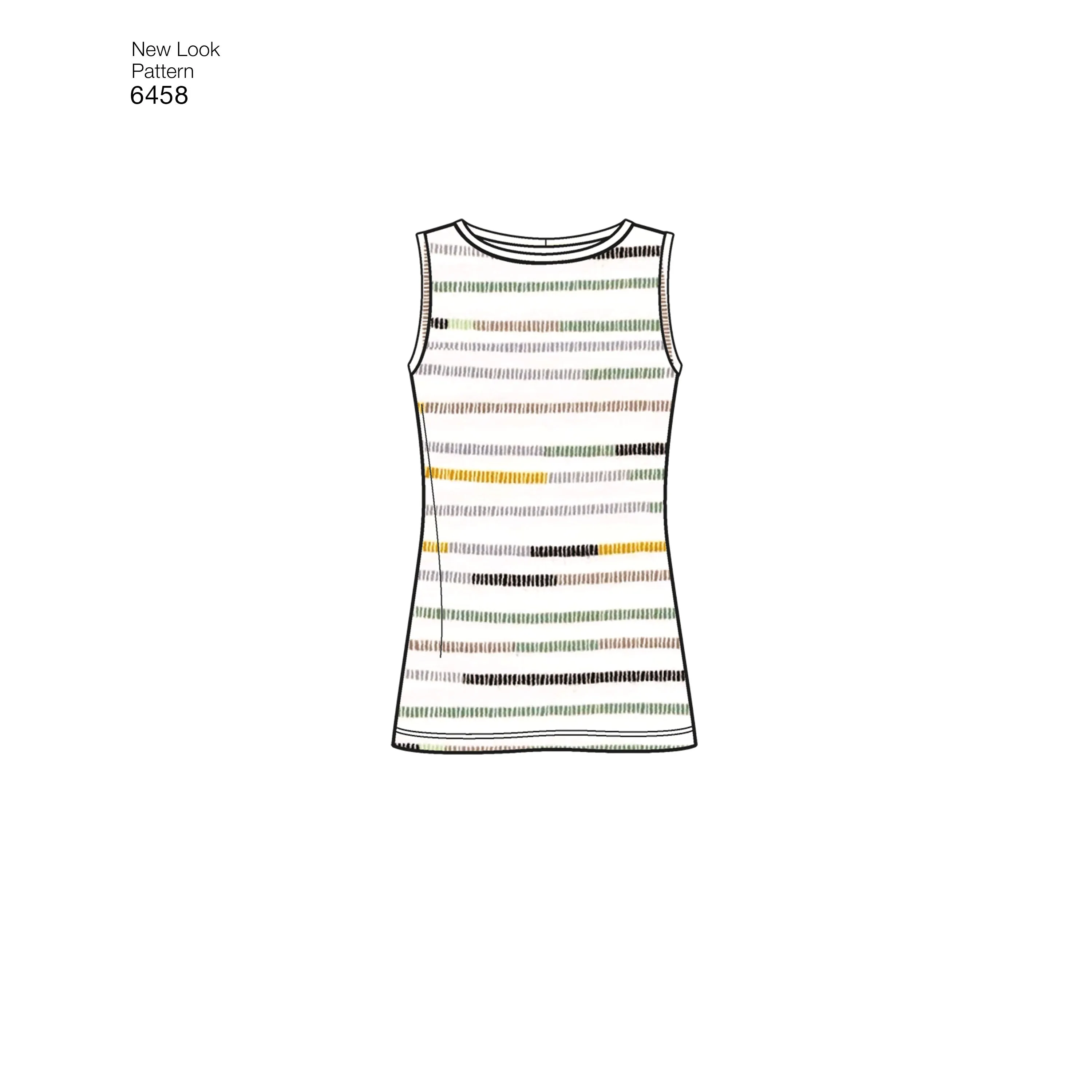 6458 Misses' Easy Knit Separates