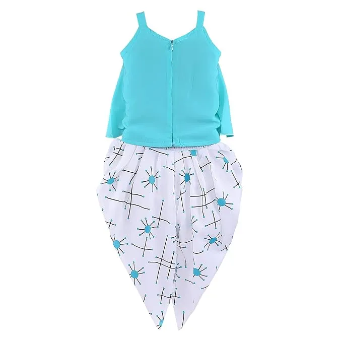 Baby Girls Top and Dhoti Pant Dress For Girls