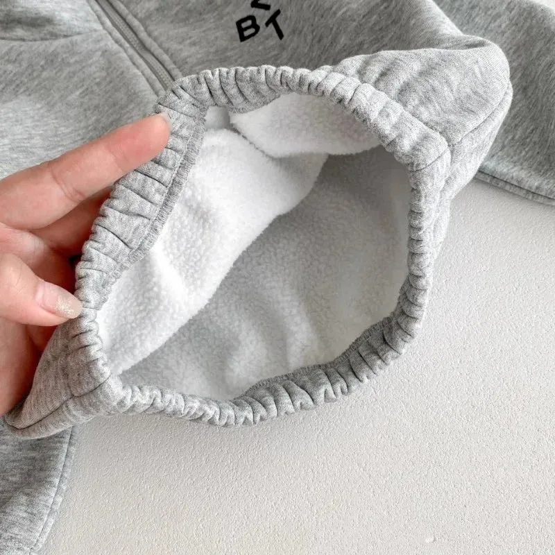 BNT Fleece-Lined Turtleneck Jogger Set