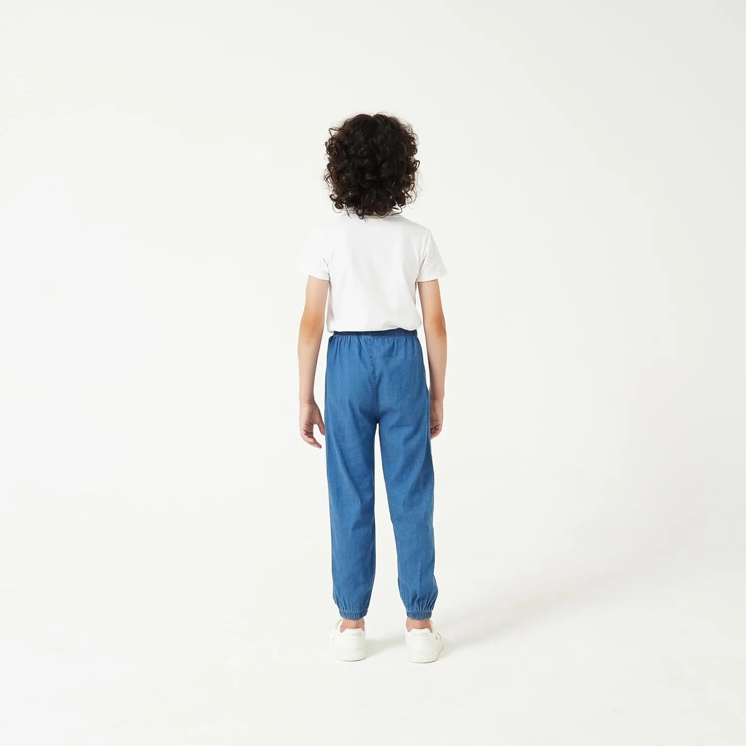 Boys Joggers Pants with Pocket Pull On Lightweight Athletic School Jeans-Style Pants Sweatpants Kids 3-10Y Gift
