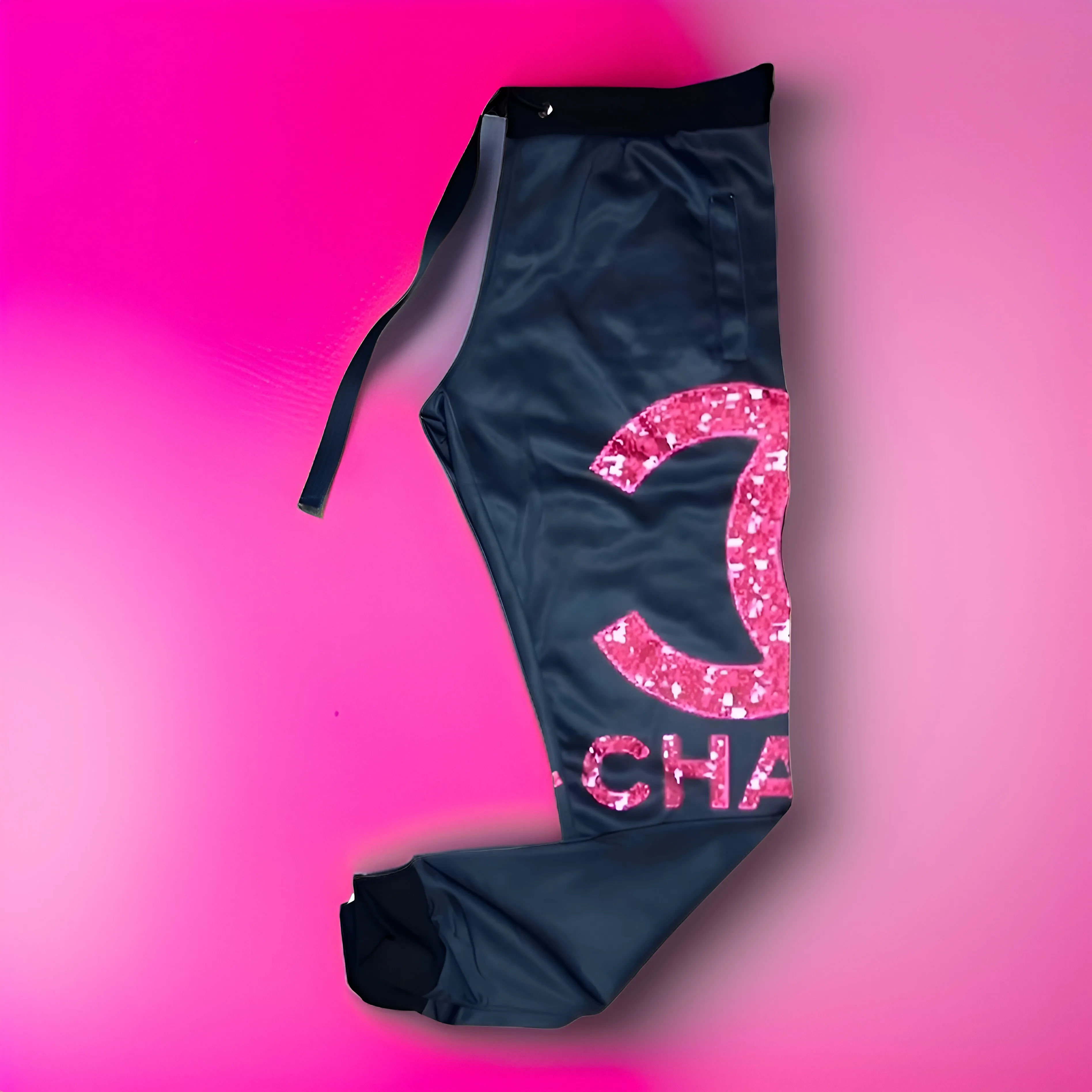 *CH@N3L* FLEECE LINED POLYESTER SWEATSUITS