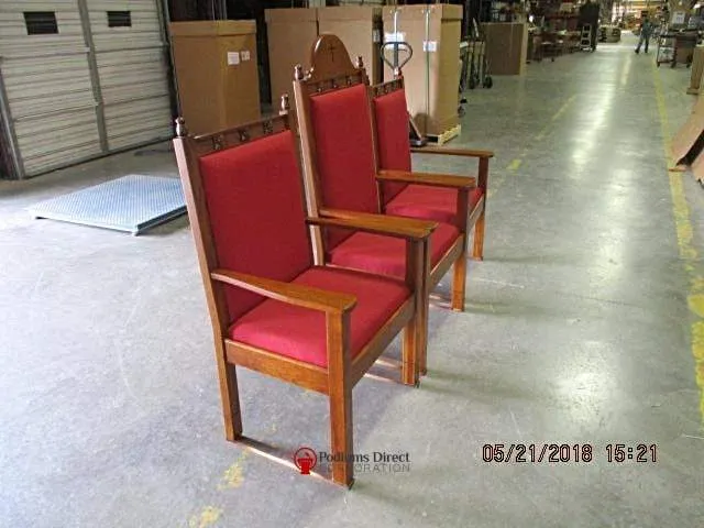 Clergy Church Chair NO 200 Series 44" Height Side Chair