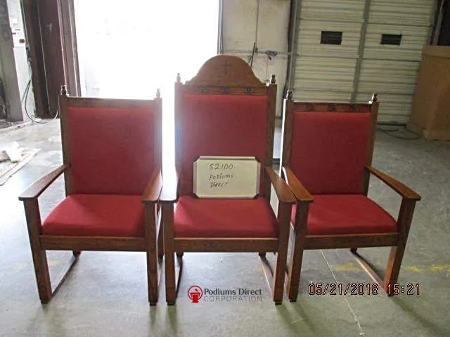 Clergy Church Chair NO 200 Series 44" Height Side Chair