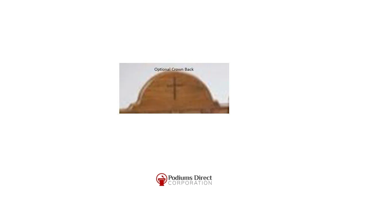 Clergy Church Chair NO 200 Series 48" Height Center Chair