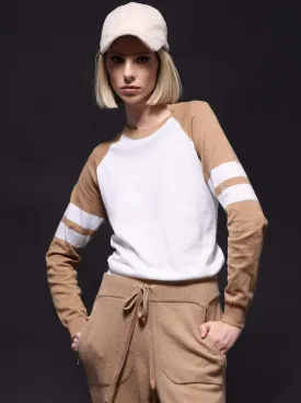 Colorblocked Crew Sweater