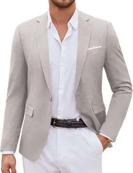 COOFANDY Mens Casual Blazer Suit Jackets One Button Sport Coats Lightweight Business Sports Jackets
