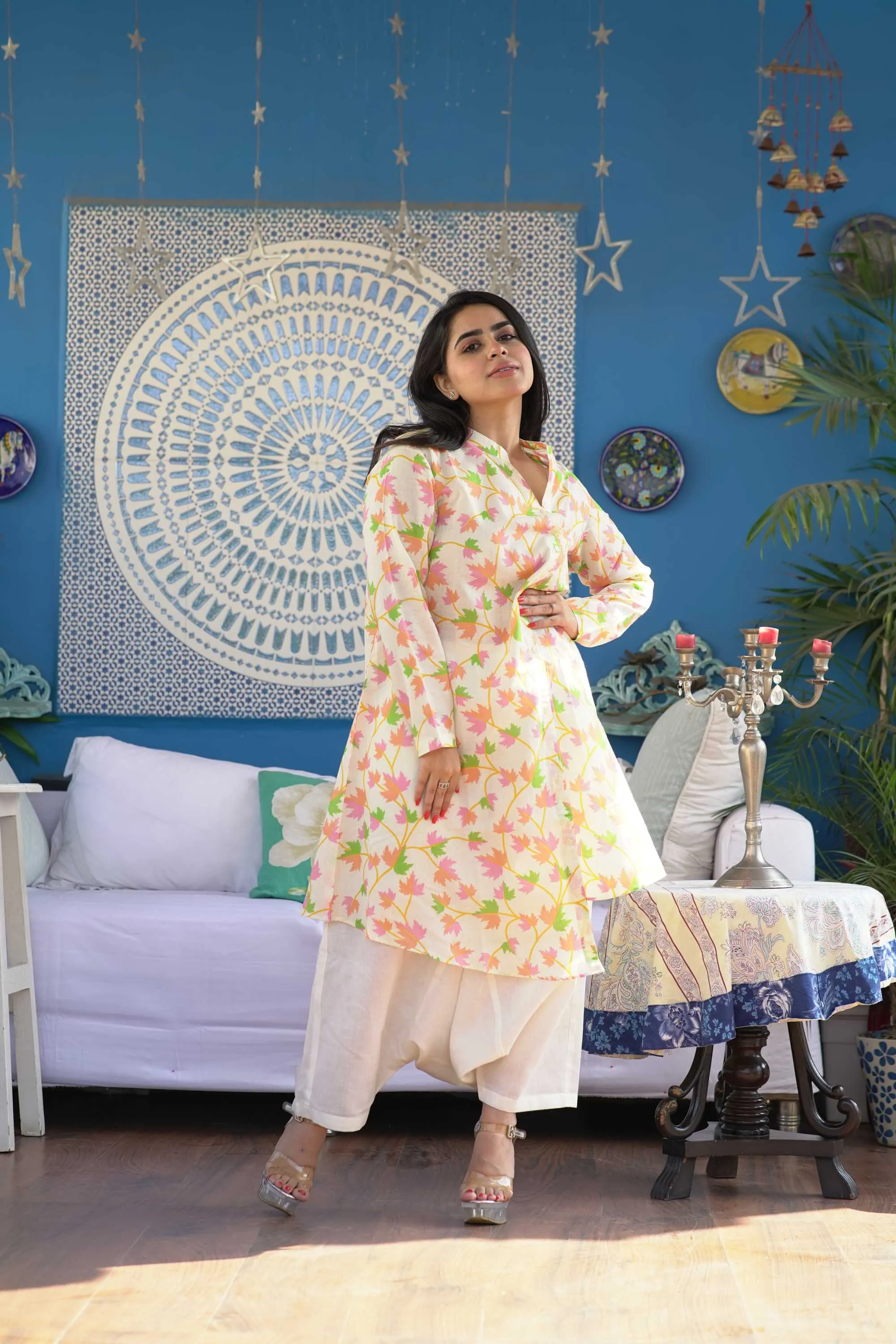 ELENI DHOTI PANT SUIT SET