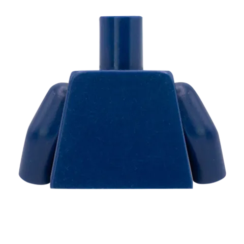 Feminine Open Collar Shirt - Custom Design Minifigure Torso