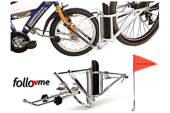 FollowMe Tandem - parent-child bicycle coupling