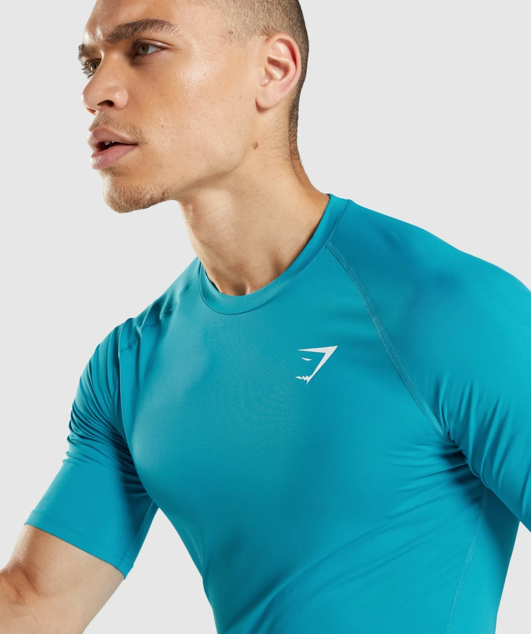 Gymshark Element Baselayer T-Shirt - Blue