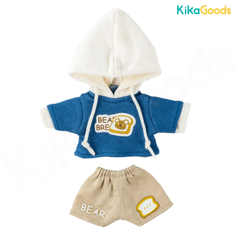 Hoodie Outfit 1/12 BJD Clothing Set
