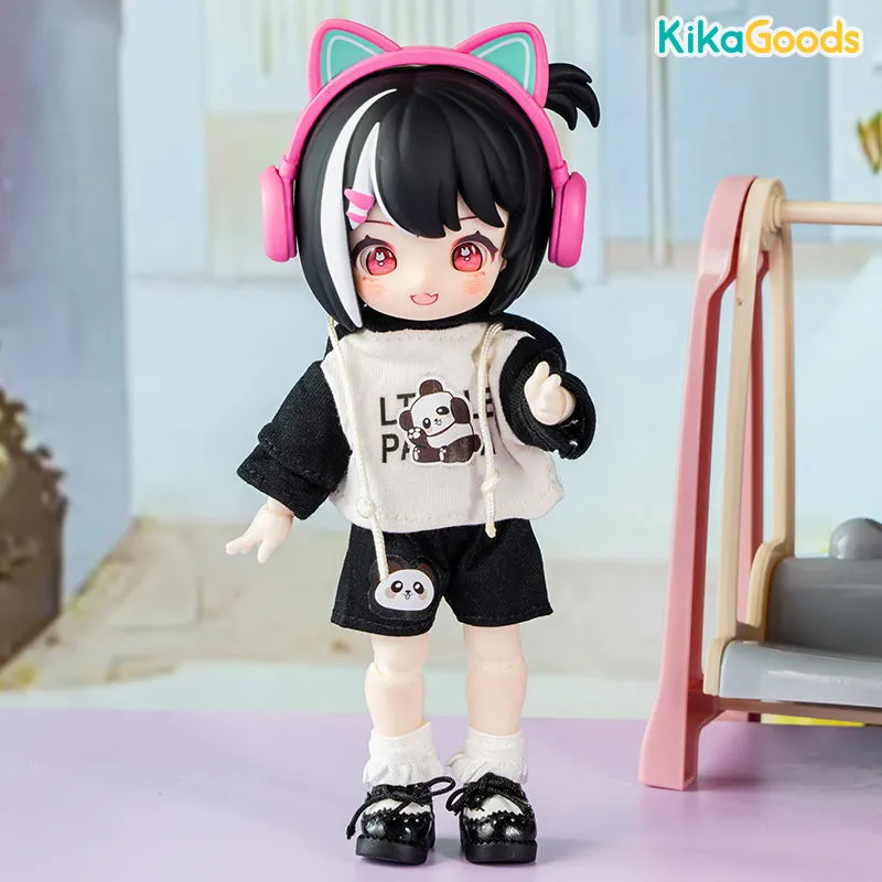Hoodie Outfit 1/12 BJD Clothing Set