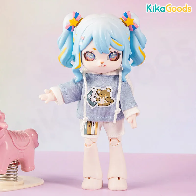 Hoodie Outfit 1/12 BJD Clothing Set