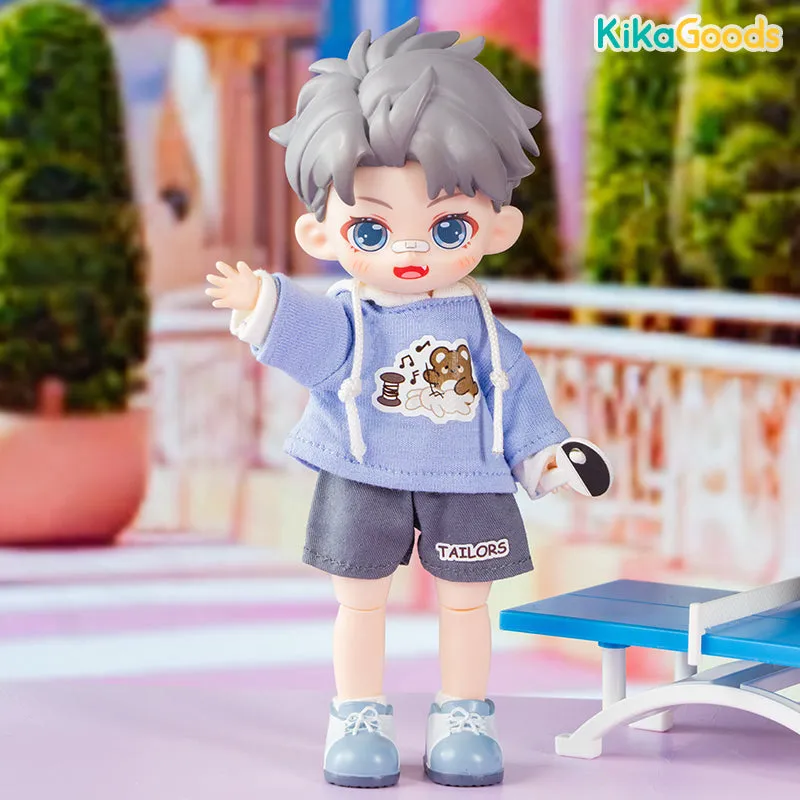 Hoodie Outfit 1/12 BJD Clothing Set