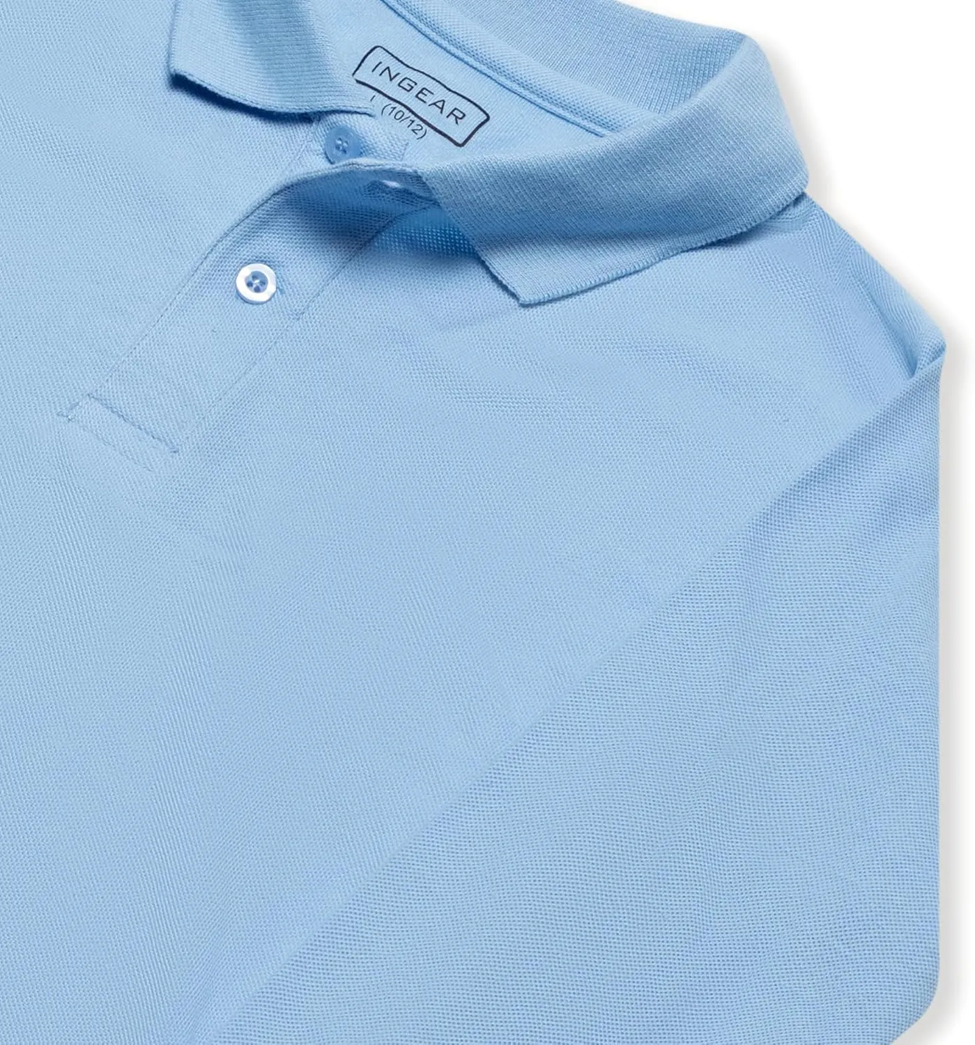 INGEAR Boys Long Sleeve Polo Shirt - School Uniforms/Golf/Casual Wear 2PK
