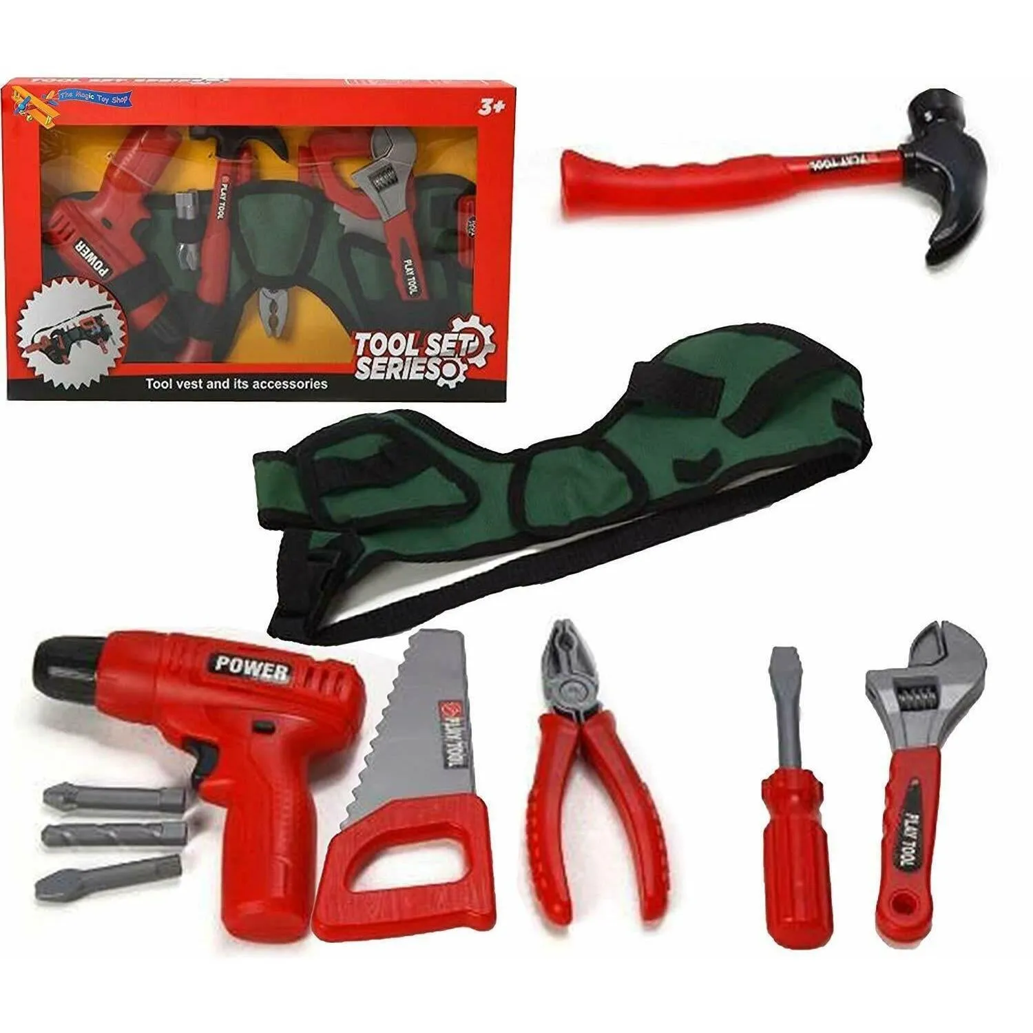 Kids Tool Set & Work Belt