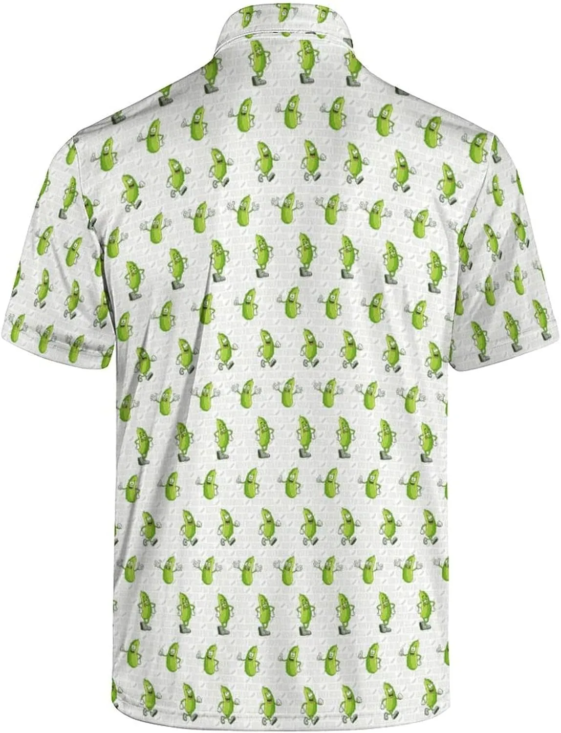 Men's Funny Polo Shirts Short Sleeve Golf Shirt for Men Quick-Dry Golf Polo Shirt Moisture Wicking Activewear Polos