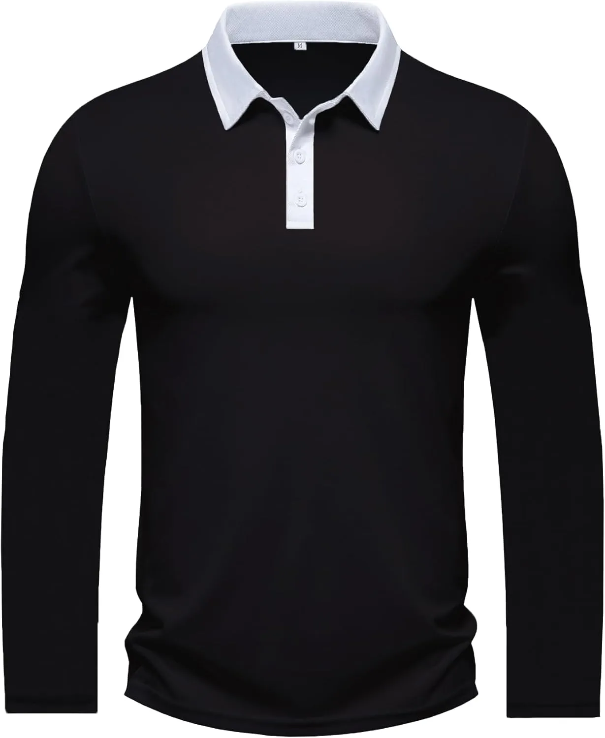 Men's Performance Golf Polo Shirt Moisture Wicking Quick Dry Short Sleeve Polo Shirts for Men Casual Activewear