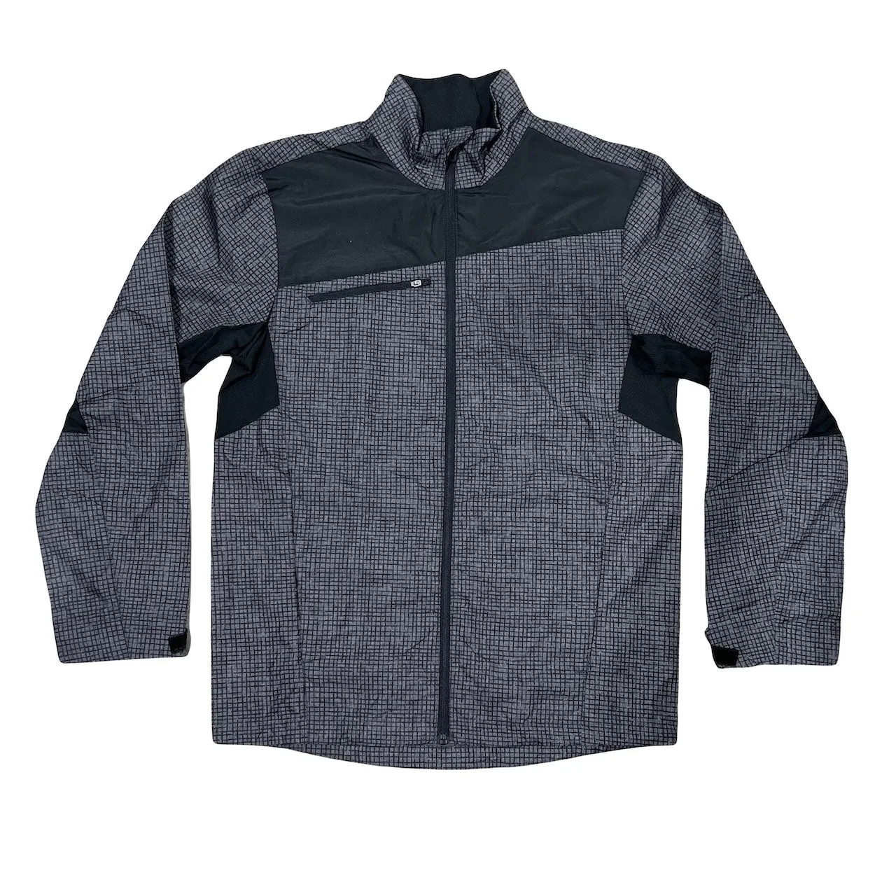 Men's Ranch Clothing Windbreaker Embroidered Zipped Coat