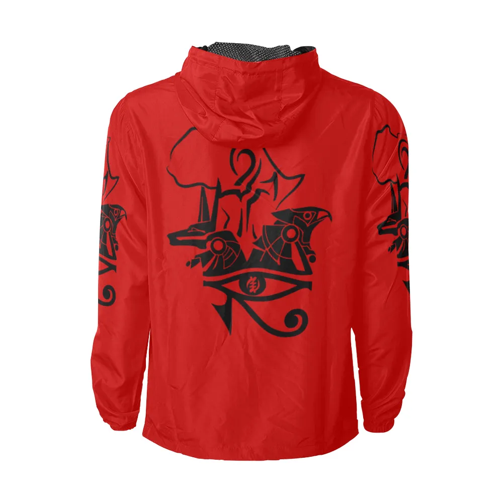 PROTECT BY NTR RED Unisex All Over Print Windbreaker