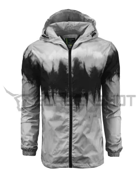 S51006-TIE DYE WINDBREAKER JACKET (GREY)