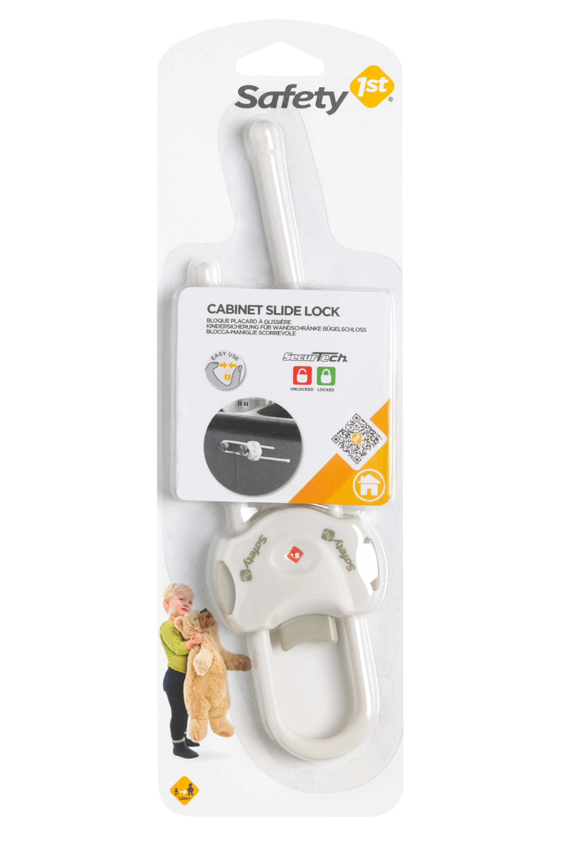 Safety 1st Cabinet Slide Lock White