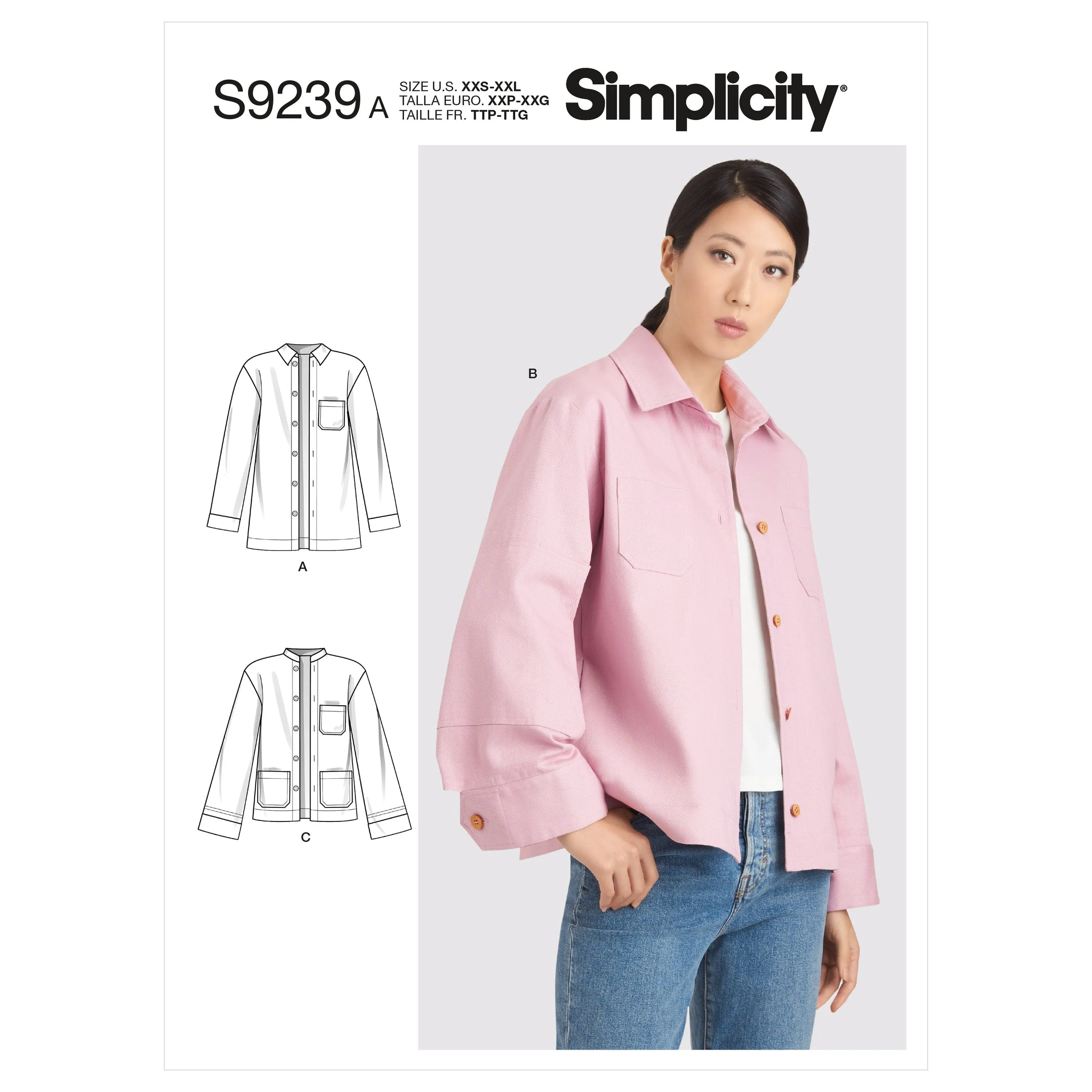 Simplicity Sewing Pattern 9239 Jackets