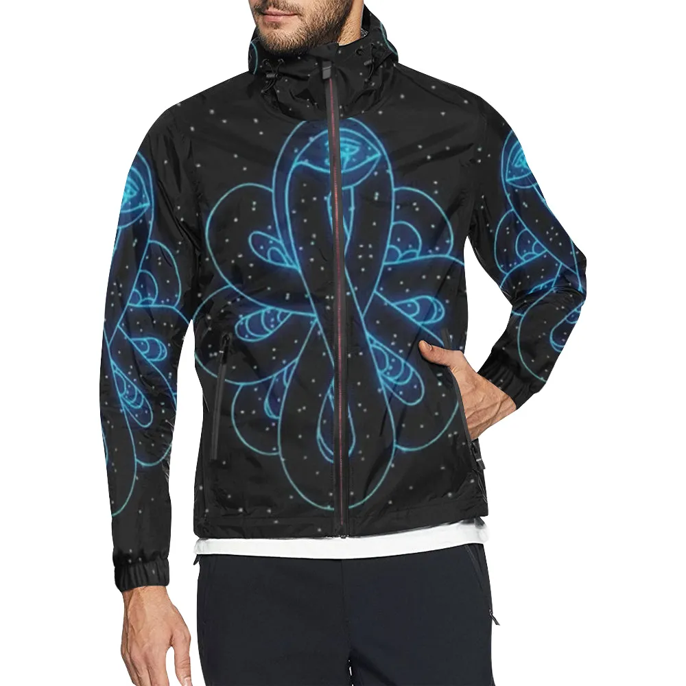 SNAKE OF CREATION WADJET All Over Print Windbreaker for Unisex