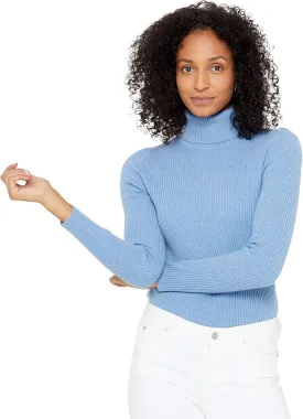 State Cashmere Womens Ribbed Turtleneck Sweater 100% Pure Cashmere Classic Long Sleeve Pullover