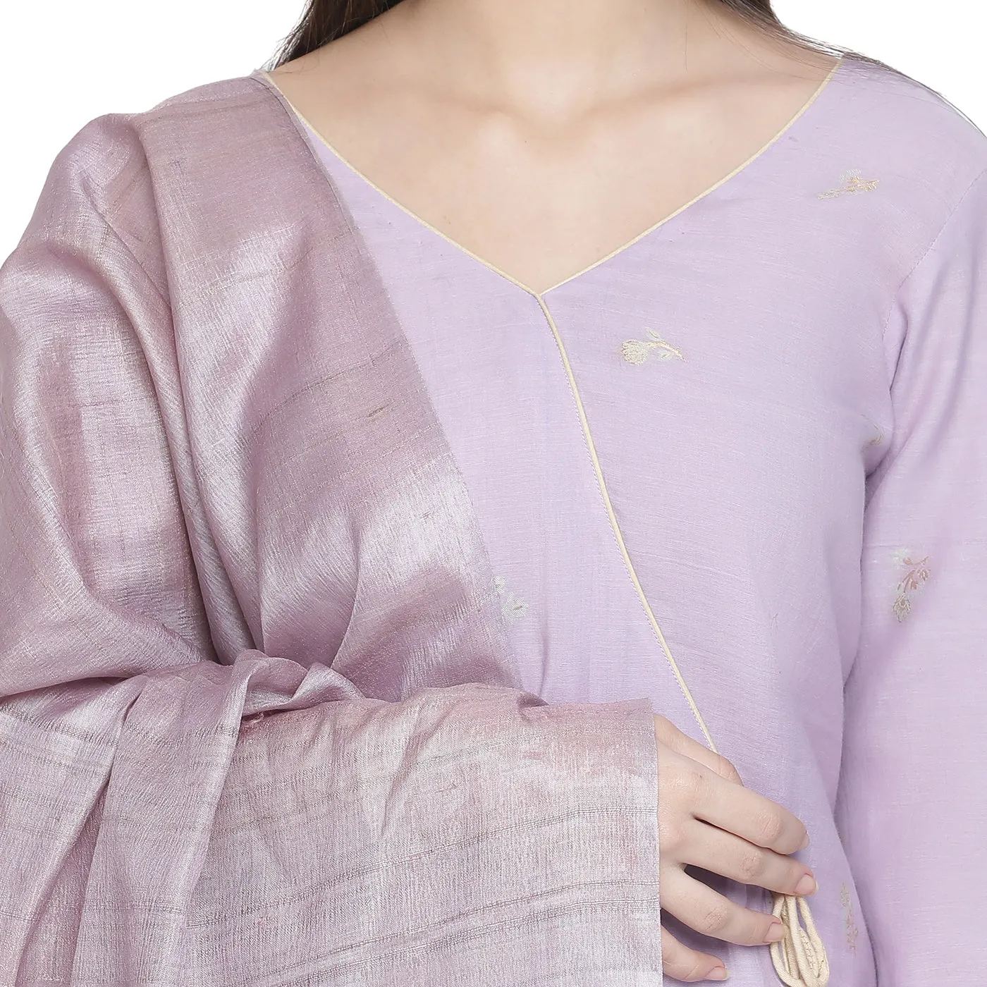 Sufiyaana:The Woven Design Unstitched Suit