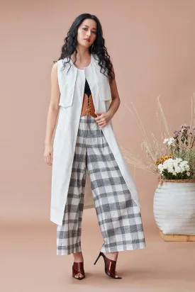 Taka White Trench Jacket