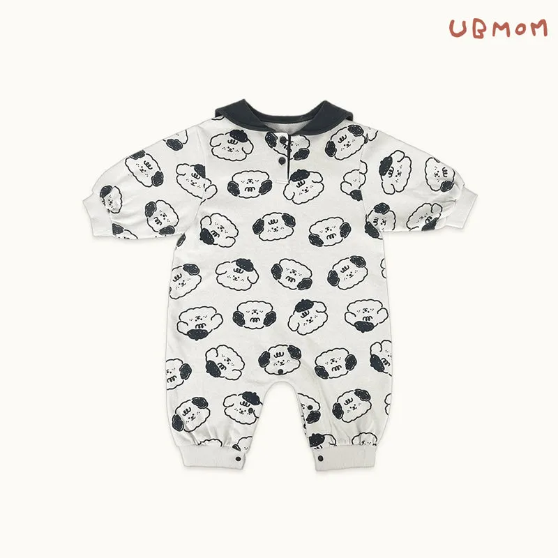 UBMOM Baby Onesie Pongpong Ivory