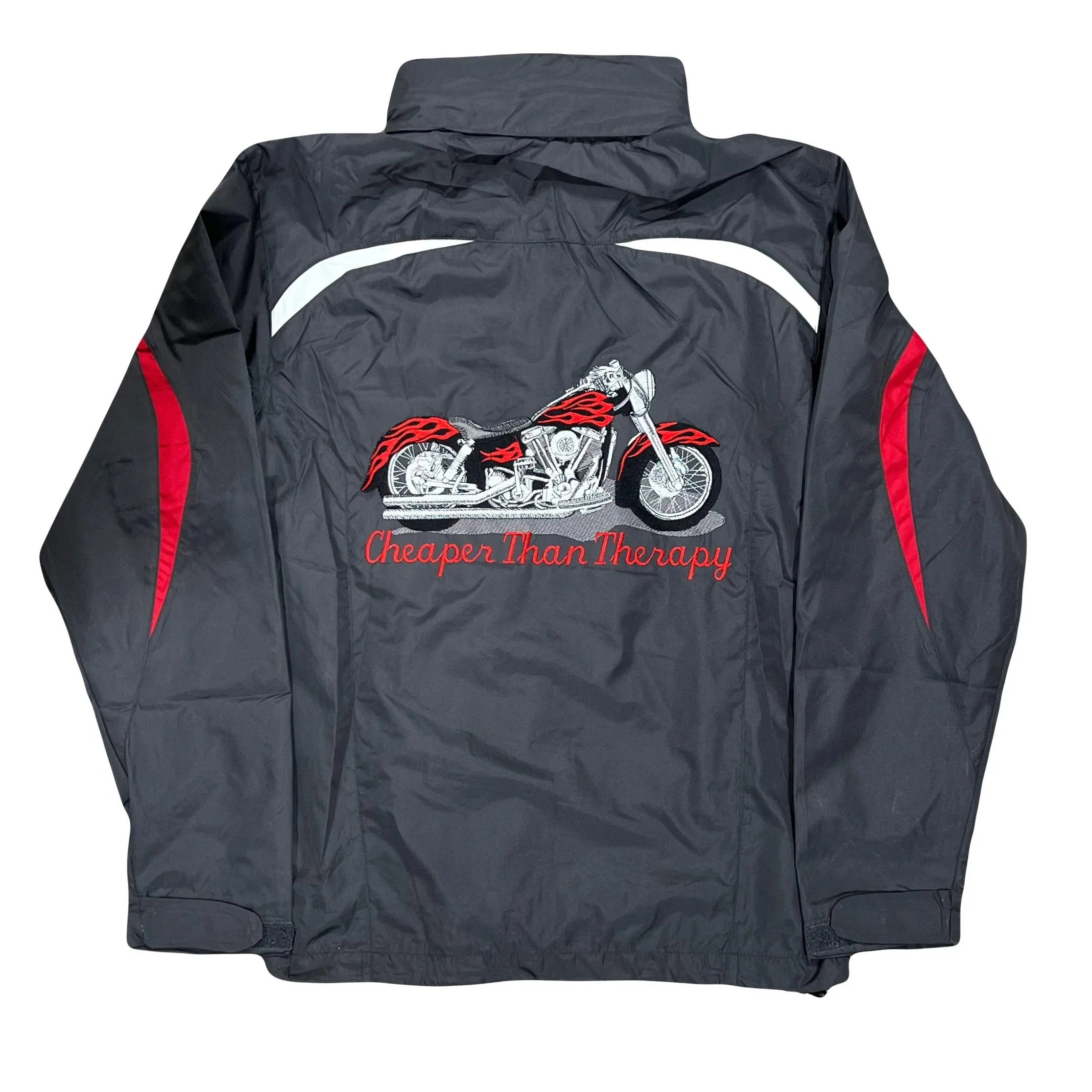 Windbreaker Custom Embroidered Bike Mens Jacket