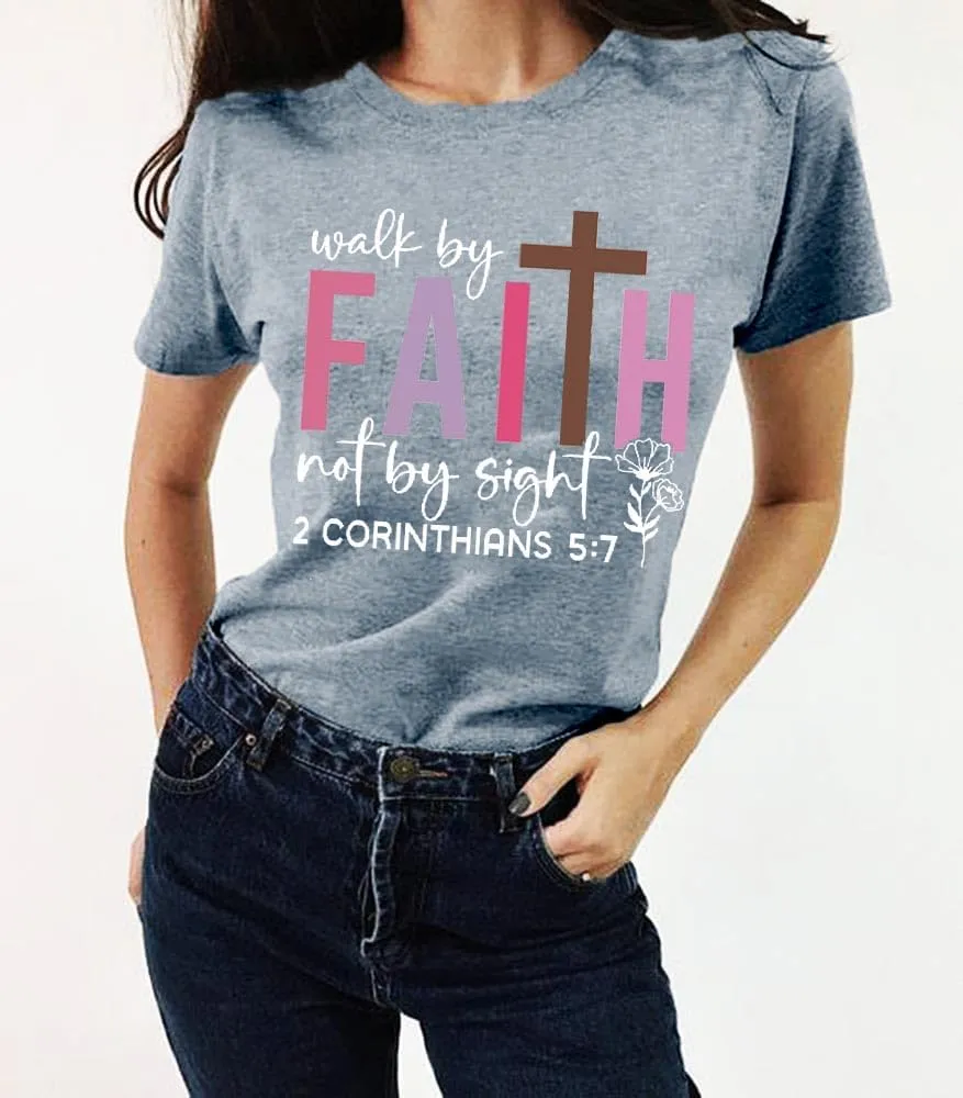 Women Mountain Sunrise Adventure Shirt Hiking Camping Workout T Loose Fit Activewear Rise and Shine Give God The Glory Shirt