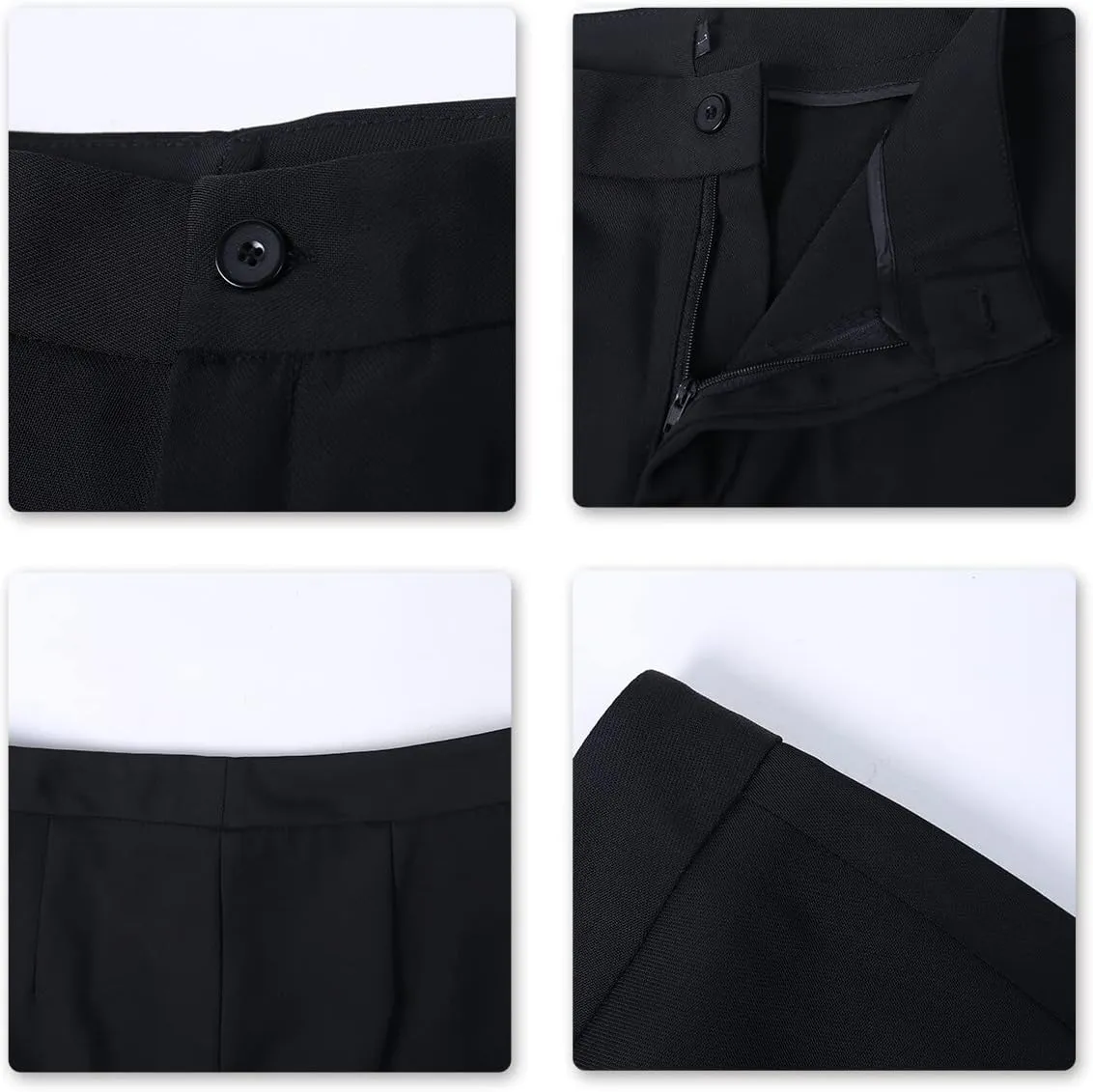 YUNCLOS Women's Elegant Business 2 Piece Office Lady Suit Set Work Blazer Pant