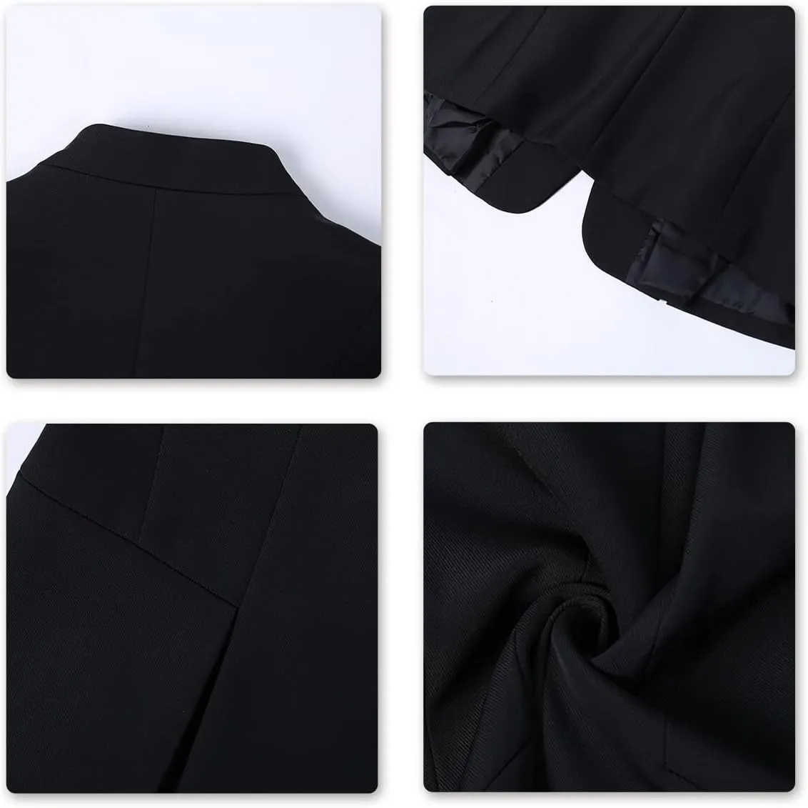 YUNCLOS Women's Elegant Business 2 Piece Office Lady Suit Set Work Blazer Pant