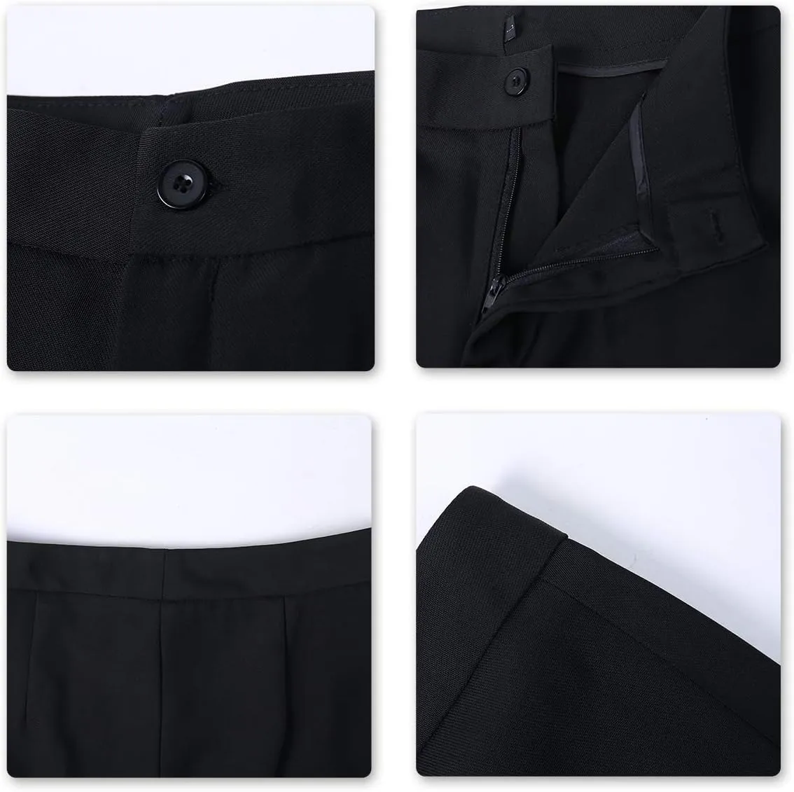 YUNCLOS Women's Elegant Business 2 Piece Office Lady Suit Set Work Blazer Pant